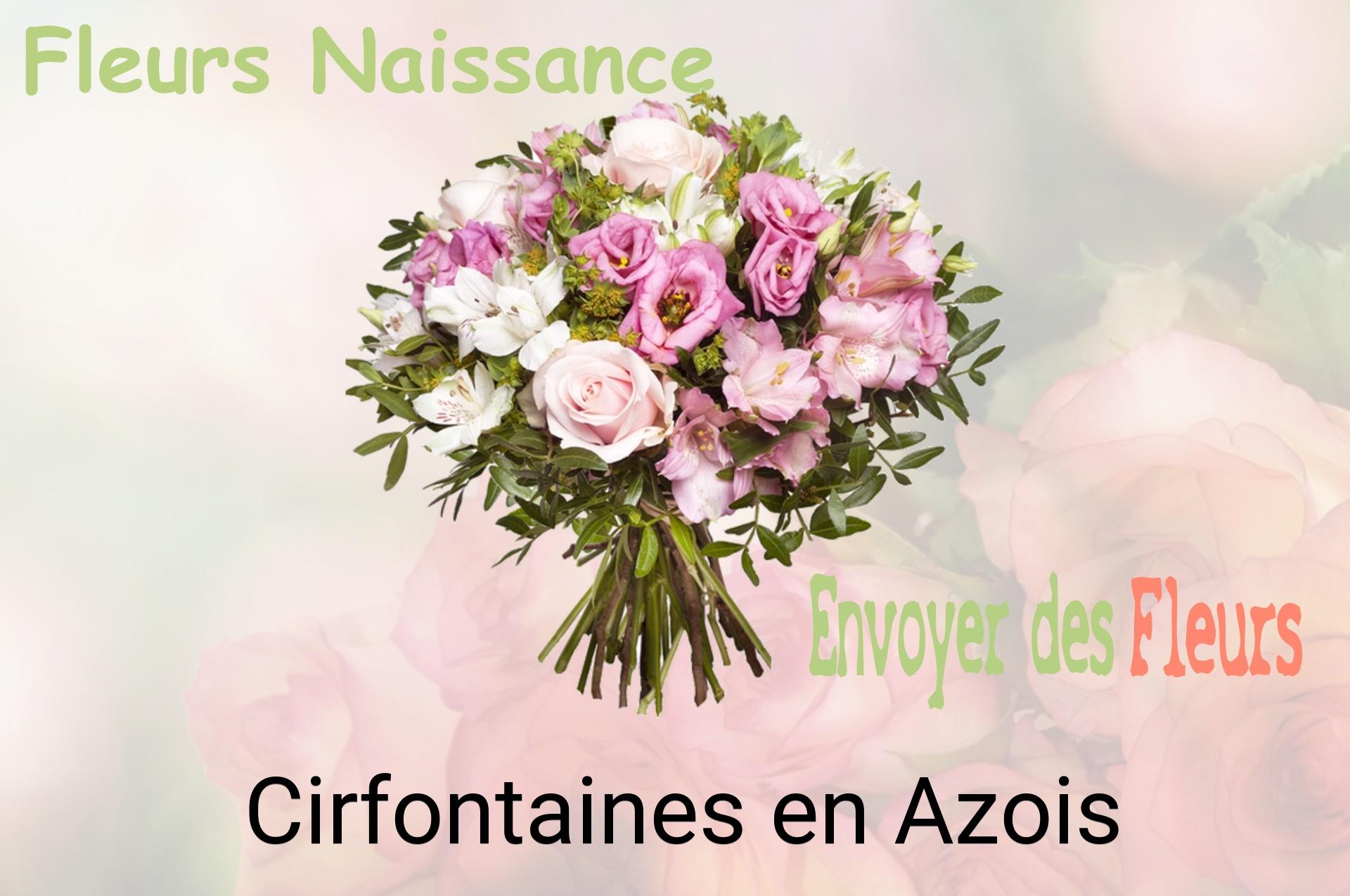 Bouquet de fleurs de naissance livré à Cirfontaines-en-Azois