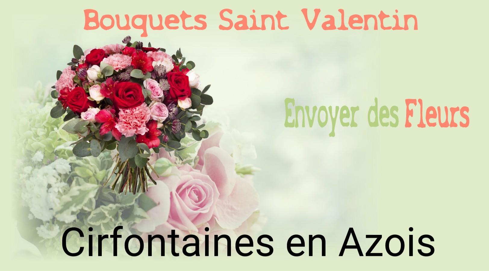 Roses de Saint-Valentin livrées à Cirfontaines-en-Azois
